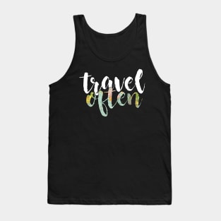 Travel Often Map Tank Top